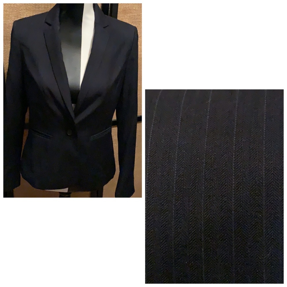 Beautiful navy pinstripe jacket